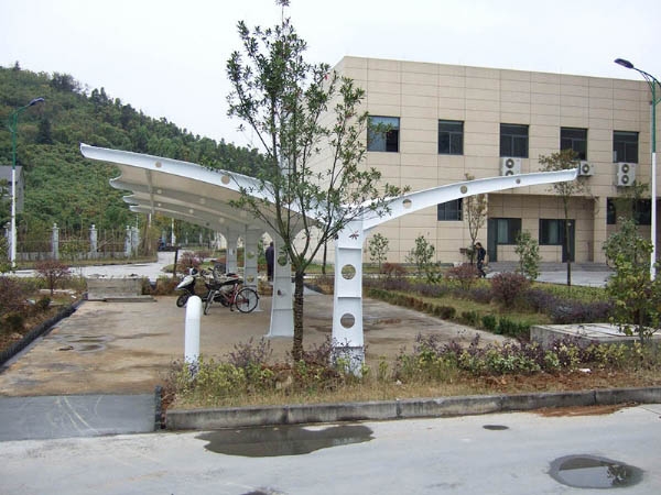 山东充电桩膜结构停车棚厂家